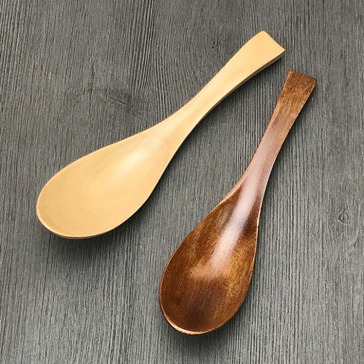 楽天市場 木製 レンゲ ラーメン れんげ 茶 白木 全2種 おしゃれ 木 き 蓮華 スプーン すぷーん かわいい カトラリー 北欧 カフェ マルチ お家カフェ 和風 和 わふう 和食器 漆器かりん本舗 弁当箱と木製食器