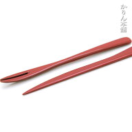 木製 和菓子フォーク 和菓子ナイフ 朱塗り 1本 訳あり おしゃれ 木 カトラリー 和 食器 和風 モダン ふぉ…
