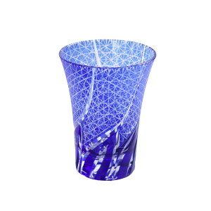 切子グラス 食洗機対応 切子 ビールグラス 230cc 菊つなぎ おしゃれ グラス コップ 食器 酒器 ガラス タンブラー 色ガラス 冷酒グラス 冷酒 日本酒 父 お父さん 母 お母さん 夏 和モダン 雑貨