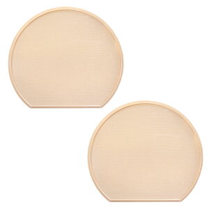 【クーポン配布中】 半月盆 トレー お盆 食洗機対応 日本製 ノンスリップ半月盆 2枚セット 滑り止め加工 全3色 軽量 北欧 リバーシブル 両面 おしゃれ かわいい トレイ おぼん 木目調 樹脂 ラ