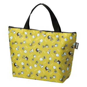 【店内全品ポイント5倍】 エコバッグ 保冷バッグ スヌーピーメイト 保冷温トートバッグ 保冷 保温 保冷トート 内側アルミ マチ付き ファスナー仕様 使いやすい 温度保持 おしゃれ 軽量 機能