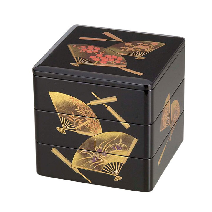 楽天市場】【20％OFF】 重箱 3段 日本製 国産 会津漆器 6.5 三段本重 