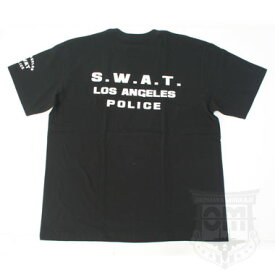 Police S.W.A.T Special Weapons And Tactics 特殊武装戦術部隊 Tシャツ ブラック