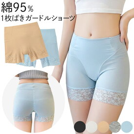 ガードルショーツ 1枚ばき レディース 補正下着 1分丈 綿 ソフトガードル シェイプ パワーネット お腹 美尻 骨盤 補正 締め付けない 大きいサイズ rs-064 プレゼント ギフト 母の日 父の日 敬老の日 バレンタイン ホワイトデー クリスマス