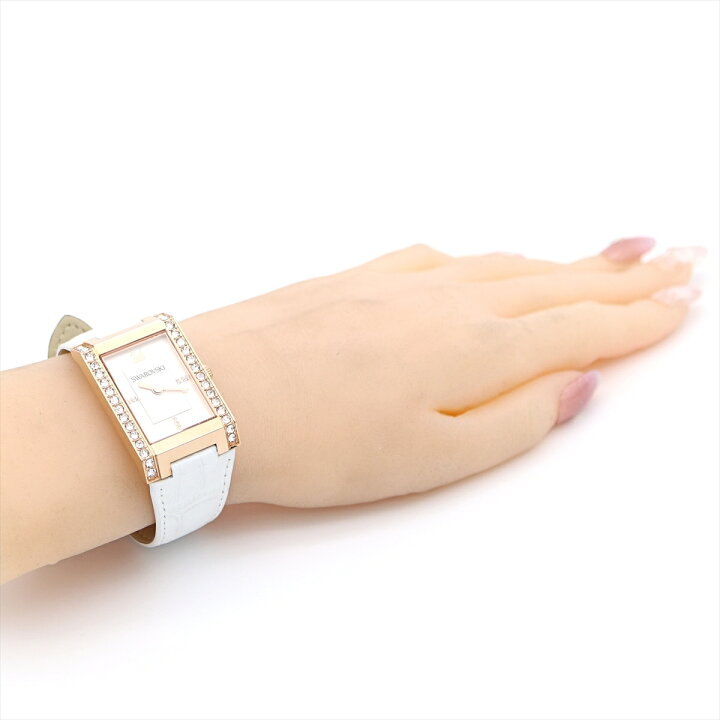 楽天市場】スワロフスキー SWAROVSKI 腕時計 ローズゴールド×ホワイト 