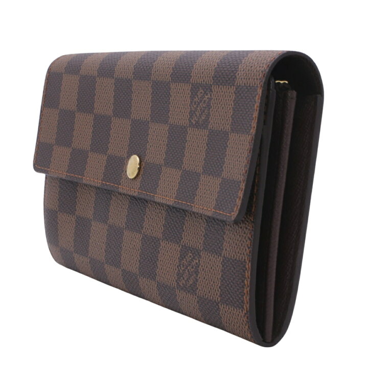 楽天市場】【動画有】ルイヴィトン Louis Vuitton 長財布 ダミエ 