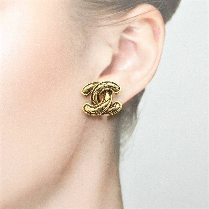 楽天市場】【ギフト品質】シャネル CHANEL イヤリング マトラッセ ココ 