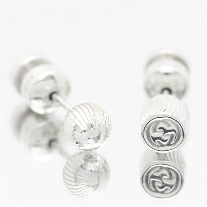 楽天市場】【ギフト品質】グッチ GUCCI スタッド ピアス インター  