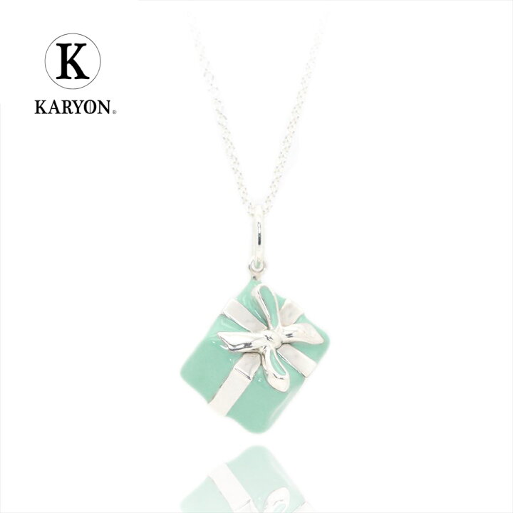 ティファニー TIFFANY & Co. ブルーボックス チャーム ペンダント 