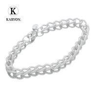 【ギフト品質】ティファニー Tiffany&co ヴィンテージ ツイスト ロープ チェーンブレス シルバー Ag925 …