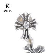 楽天市場】クロムハーツ ピアス ホワイトゴールドの通販 