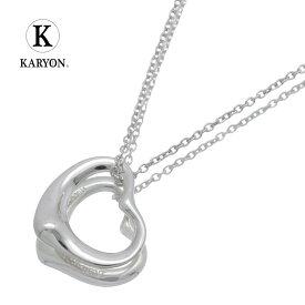 【ギフト品質】ティファニー Tiffany&co ネックレス オープンハート ペンダント シルバー Ag925 旧金具2 15mm エルサペレッティ レディース 女性 彼女 妻 誕生日 記念日 プレゼント ギフト 20代 30代 40代 50代 【動画】【中古】