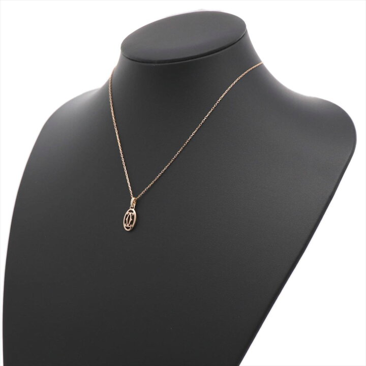 楽天市場】【ギフト品質】カルティエ Cartier ネックレス ドゥーブルC 