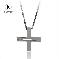 楽天市場】グッチ 228363 j8400 8195 カットアウトg クロス ペンダント  