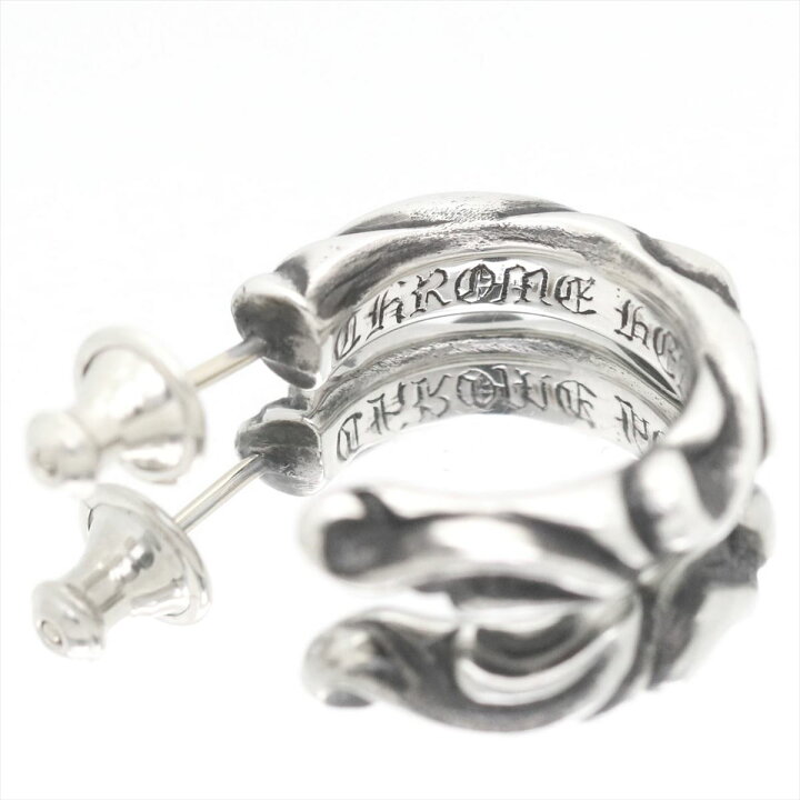 楽天市場】【ギフト品質】クロムハーツ Chrome Hearts フープ ピアス  