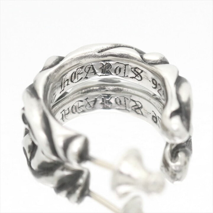 楽天市場】【ギフト品質】クロムハーツ Chrome Hearts フープ ピアス  