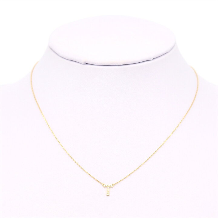 楽天市場】【ギフト品質】アーカー AHKAH ネックレス イニシャル T 
