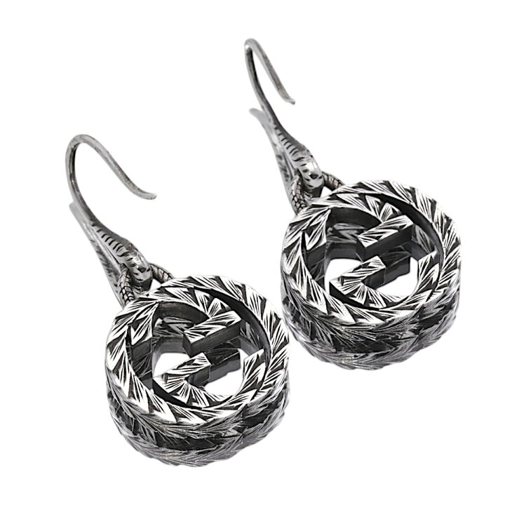 楽天市場】【ギフト品質】グッチ GUCCI ピアス インターロッキングG  