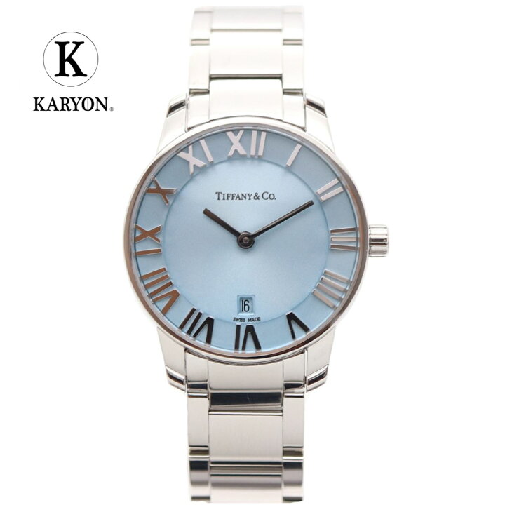 美品 ティファニー TIFFANY&CO アトラス デイト 腕時計 F379 楽天市場  