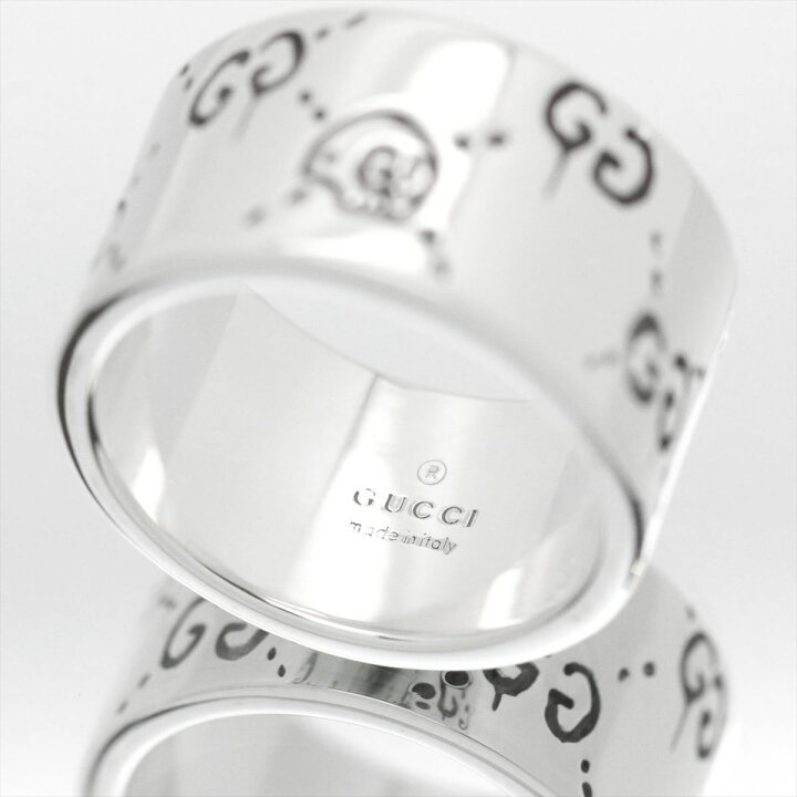 楽天市場】【ギフト品質】グッチ GUCCI リング 指輪 ゴースト シルバー 