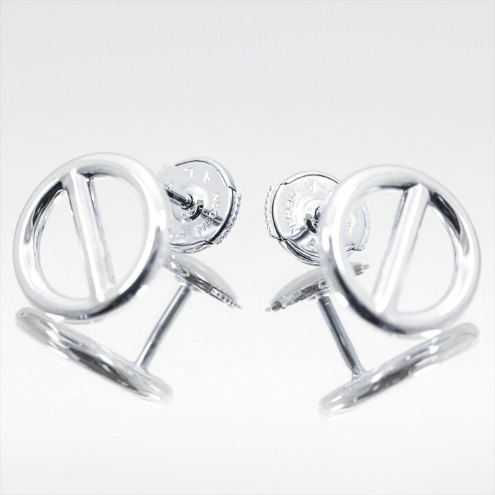 新品未使用】エルメス ミニシェーヌダンクル ピアス シルバー  
