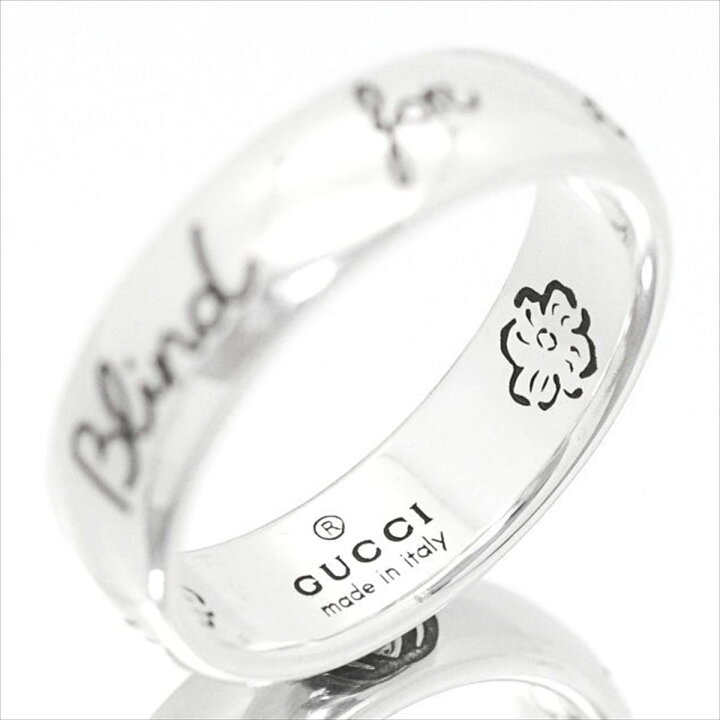 楽天市場】【ギフト品質】グッチ GUCCI リング 指輪 ブラインド フォー  