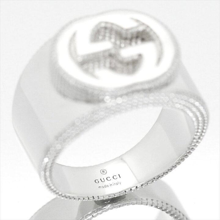 楽天市場】【ギフト品質】グッチ GUCCI リング 指輪 インター 