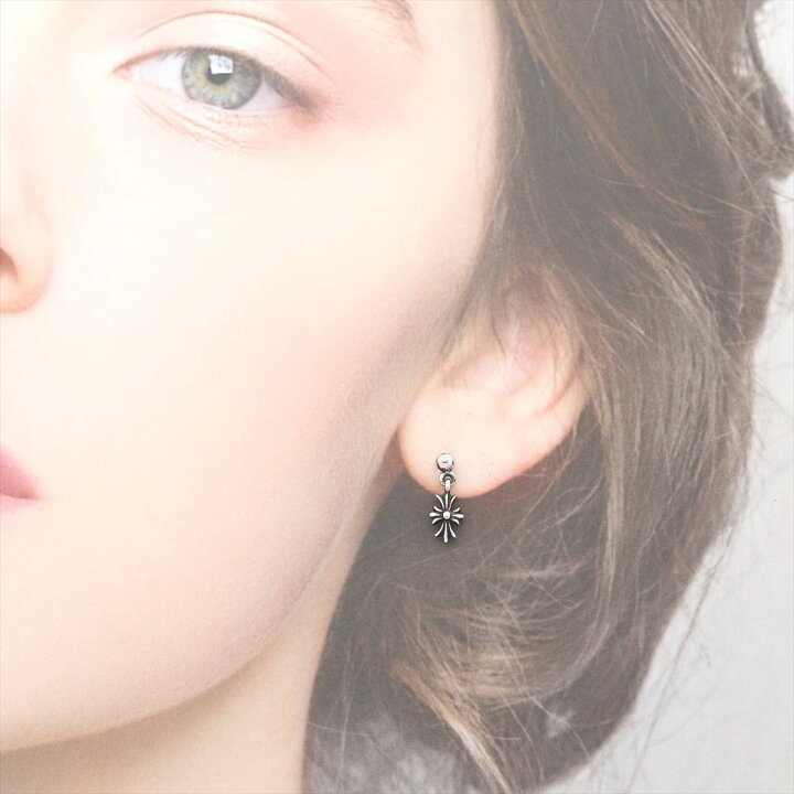 楽天市場】【ギフト品質】クロムハーツ 片耳 ピアス タイニー CHプラス  