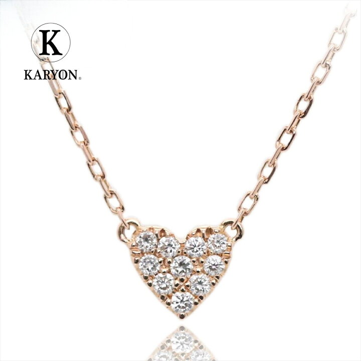 楽天市場】【ギフト品質】アーカー AHKAH ネックレス ハートパヴェ  