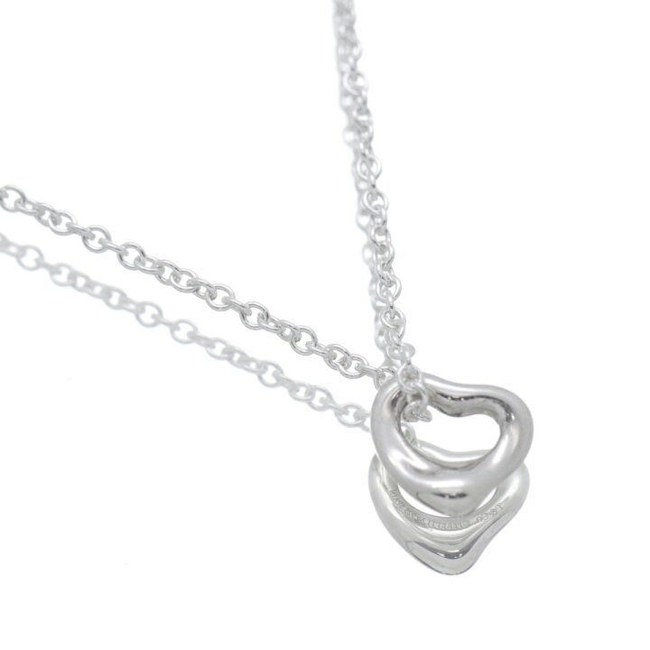 ギフト品質】ティファニー Tiffany&co オープンハート ロング 