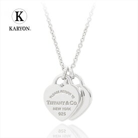 【ギフト品質】ティファニー Tiffany&Co ネックレス リターン トゥ ティファニー ダブル ハート タグ ペンダント ミニ シルバー Ag925 レディース 女性 彼女 妻 ジュエリー アクセサリー 誕生日 記念日 プレゼント ギフト 20代 30代 40代 50代【動画】【中古】