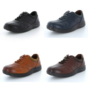 シニア 高齢者用 老人 靴 ウォーキングシューズ メンズ ウォーキングシューズ WM3118ワールドマー 抗菌防臭 4E レザー ラウンドトゥ レースアップ カジュアル 普段履き ウォーキング 父の日プ