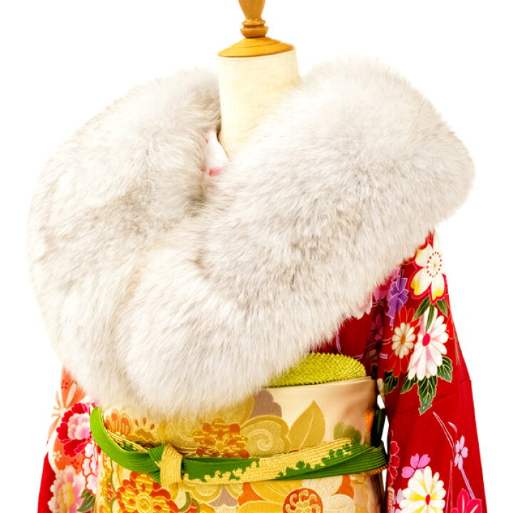 楽天市場】≪ポイント10倍≫【SAGA FURS】振袖用ショール ファー  