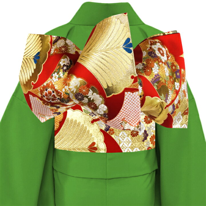 楽天市場】≪15%OFF/初売りSALE≫袋帯 赤 朱色 振袖用 志都香 仕立て 
