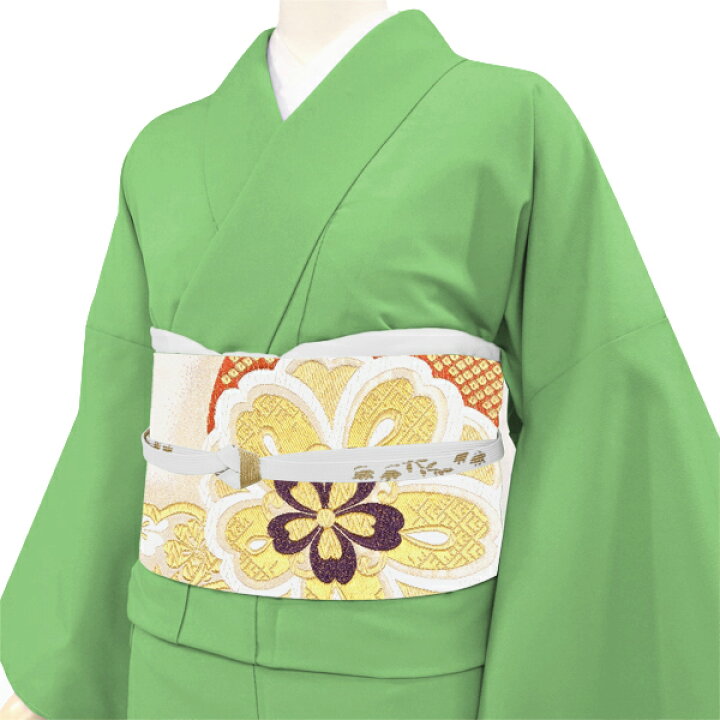 楽天市場】≪15%OFF/スーパーSALE≫振袖袋帯 白 高島織物 仕立て付き 