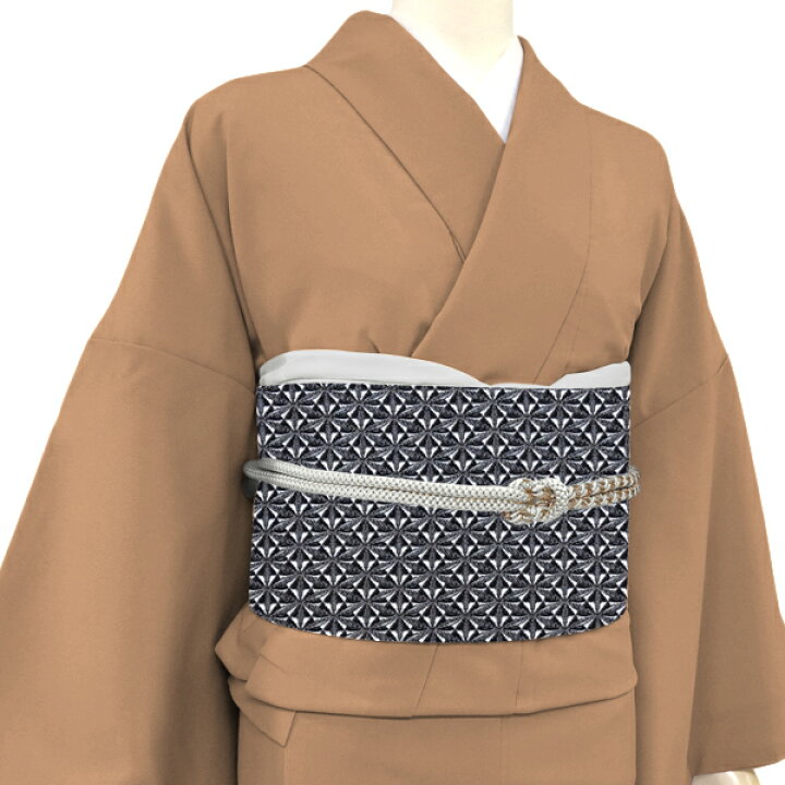 楽天市場】八寸名古屋帯 大光 正絹 仕立て付き 黒 ブラック スリー 