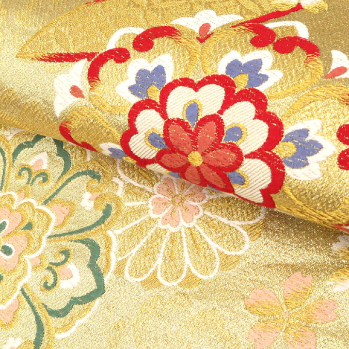 楽天市場】≪15%OFF/スーパーSALE≫袋帯 金色 振袖用 浅田叡一織物 