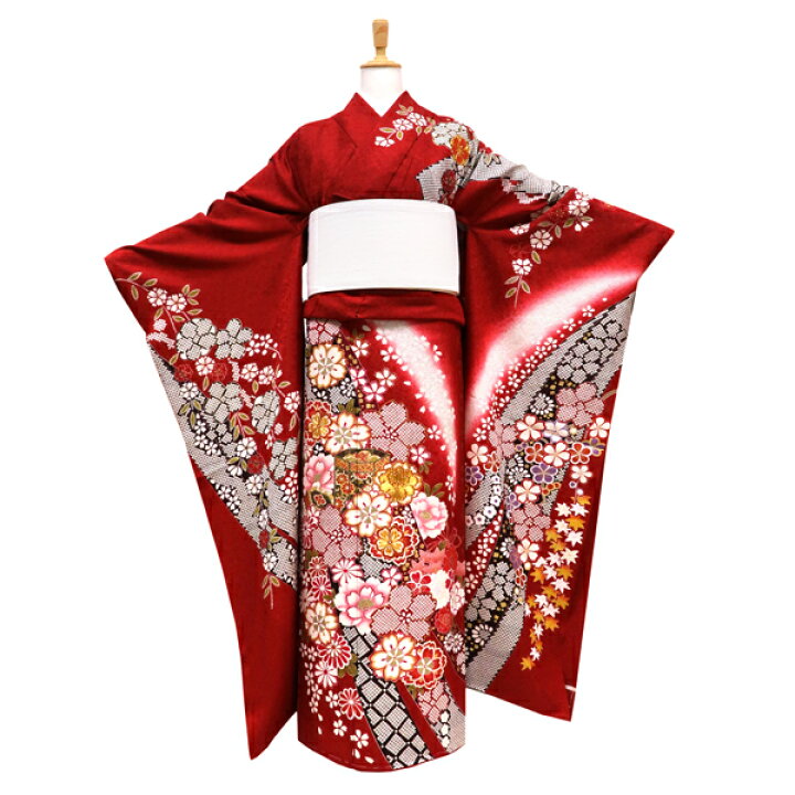 楽天市場】≪20%OFFクーポンあり≫振袖 販売 関芳 仕立て付き 赤 新品 