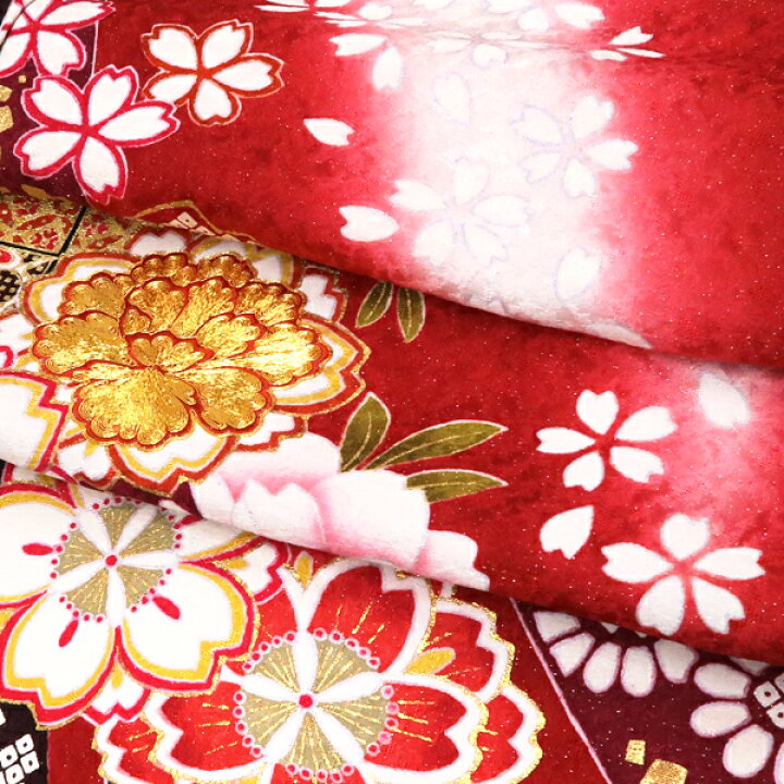 No.539名古屋帯刺繍未仕立正絹着物新品未使用