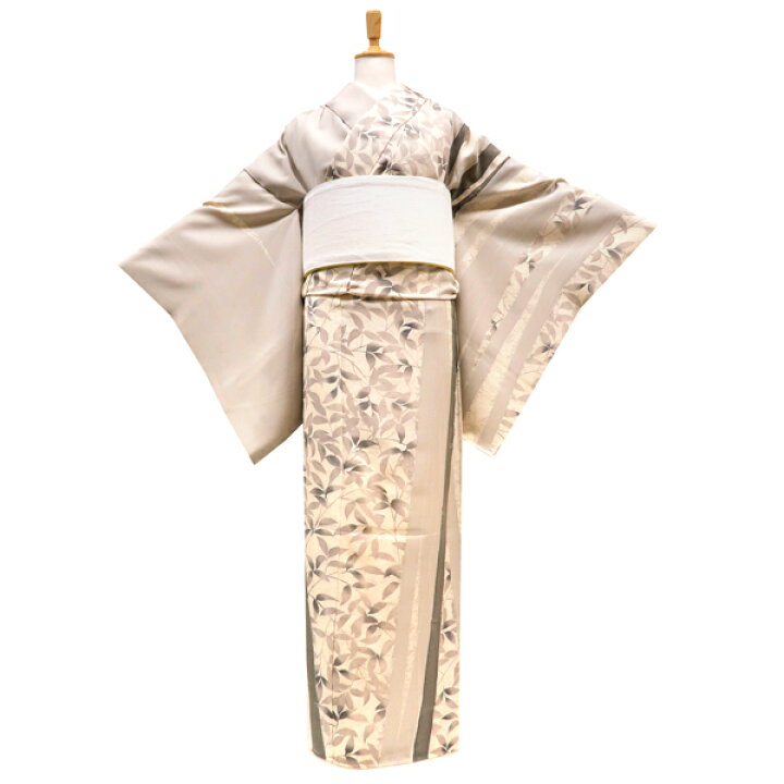 楽天市場】雅染匠 訪問着 ベージュ 販売 仕立て付き 新品 購入 樹木 