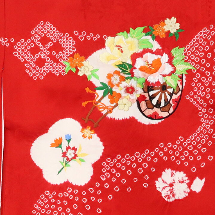 楽天市場】≪15%OFFクーポンあり≫産着 女の子 販売 赤 お宮参り 刺繍 