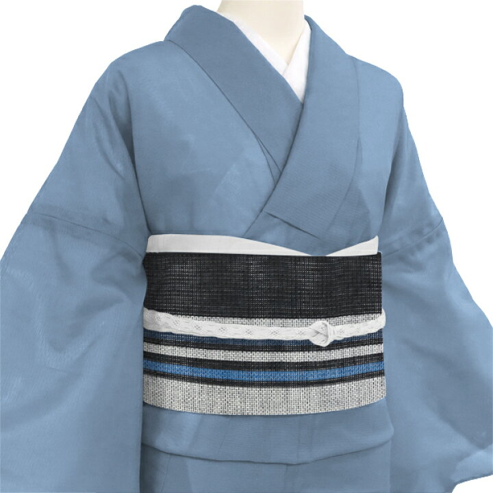 楽天市場】≪15%OFFクーポンあり≫綿麻 夏名古屋帯 黒 近江秦荘帯 