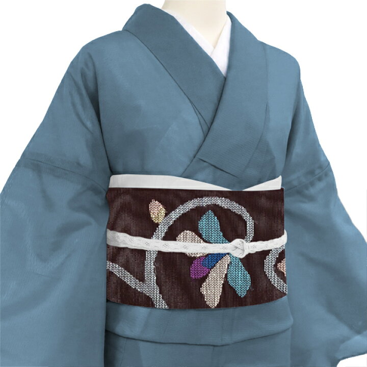 楽天市場】≪20%OFFクーポンあり≫帯屋捨松 夏名古屋帯 茶色 仕立て 