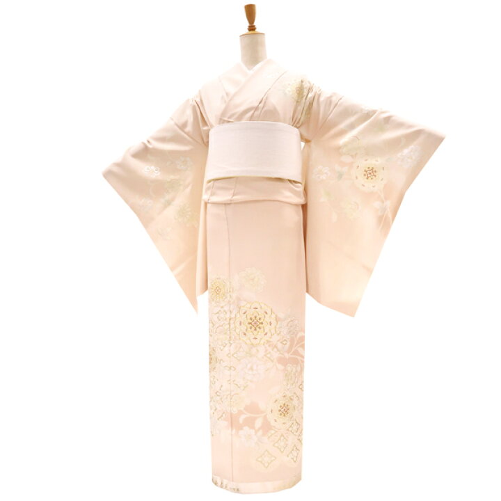 楽天市場】訪問着 友禅 十日町有名染織匠 仕立て付き ピンク 新品 販売 