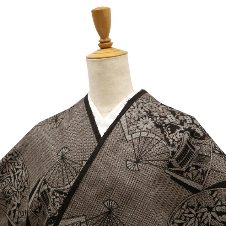 楽天市場】≪15%OFF/初売りSALE≫大島紬 武宮絹織物 仕立て付き 泥大島 