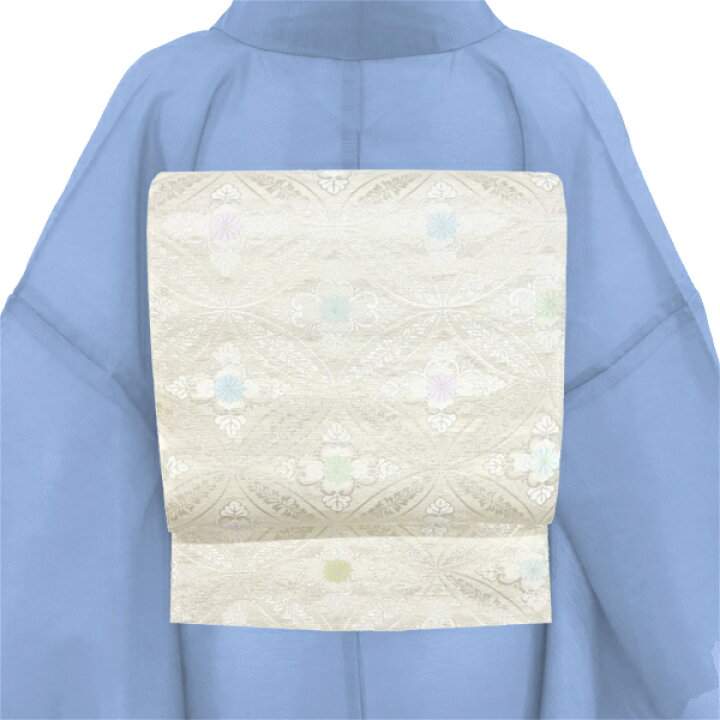 楽天市場】≪20%OFFクーポンあり≫夏袋帯 白 仕立て付き 洛陽織物 
