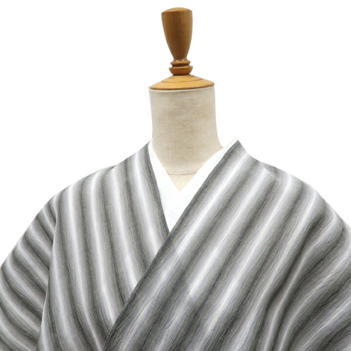 楽天市場】≪20%OFFクーポンあり≫小千谷縮 着物 杉山織物 仕立て付き 