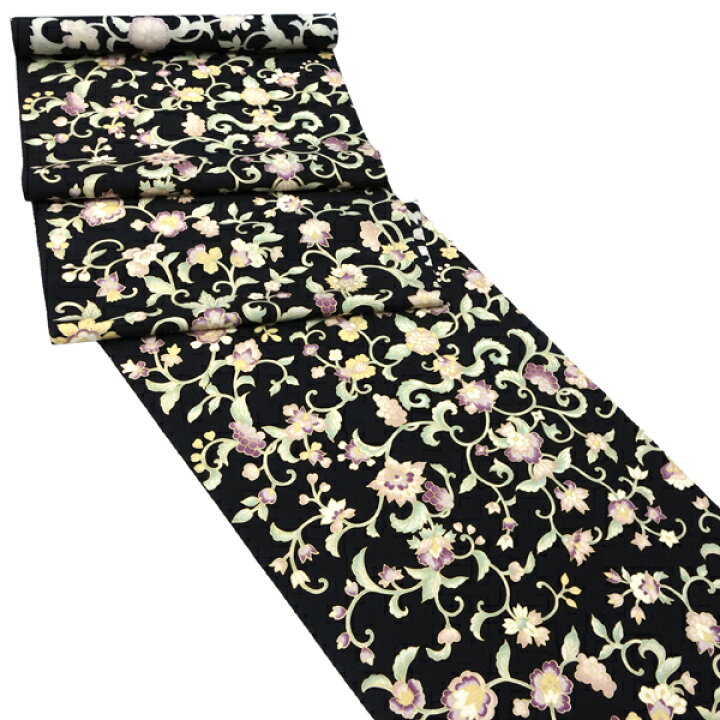 楽天市場】≪15%OFF/スーパーSALE≫岡重 名古屋帯 黒 仕立て付き 