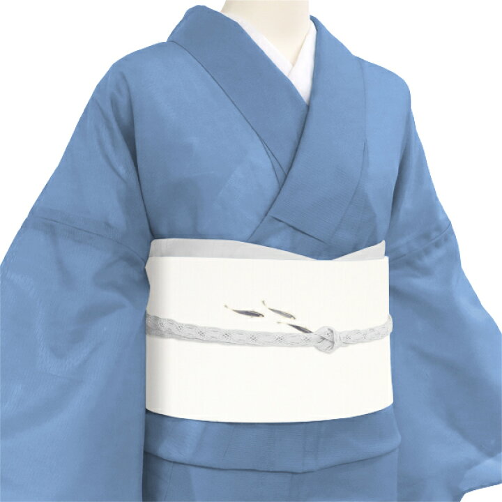 楽天市場】≪15%OFF/スーパーSALE≫秀美 夏名古屋帯 白 仕立て付き 正絹絽夏〜単衣用名古屋帯十日町友禅秀美仕立上り未使用ガード加工済み