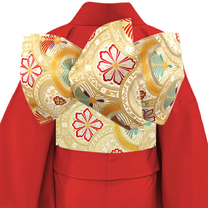 楽天市場】≪15%OFF/スーパーSALE≫廣部商事 袋帯 振袖用 金 ゴールド  